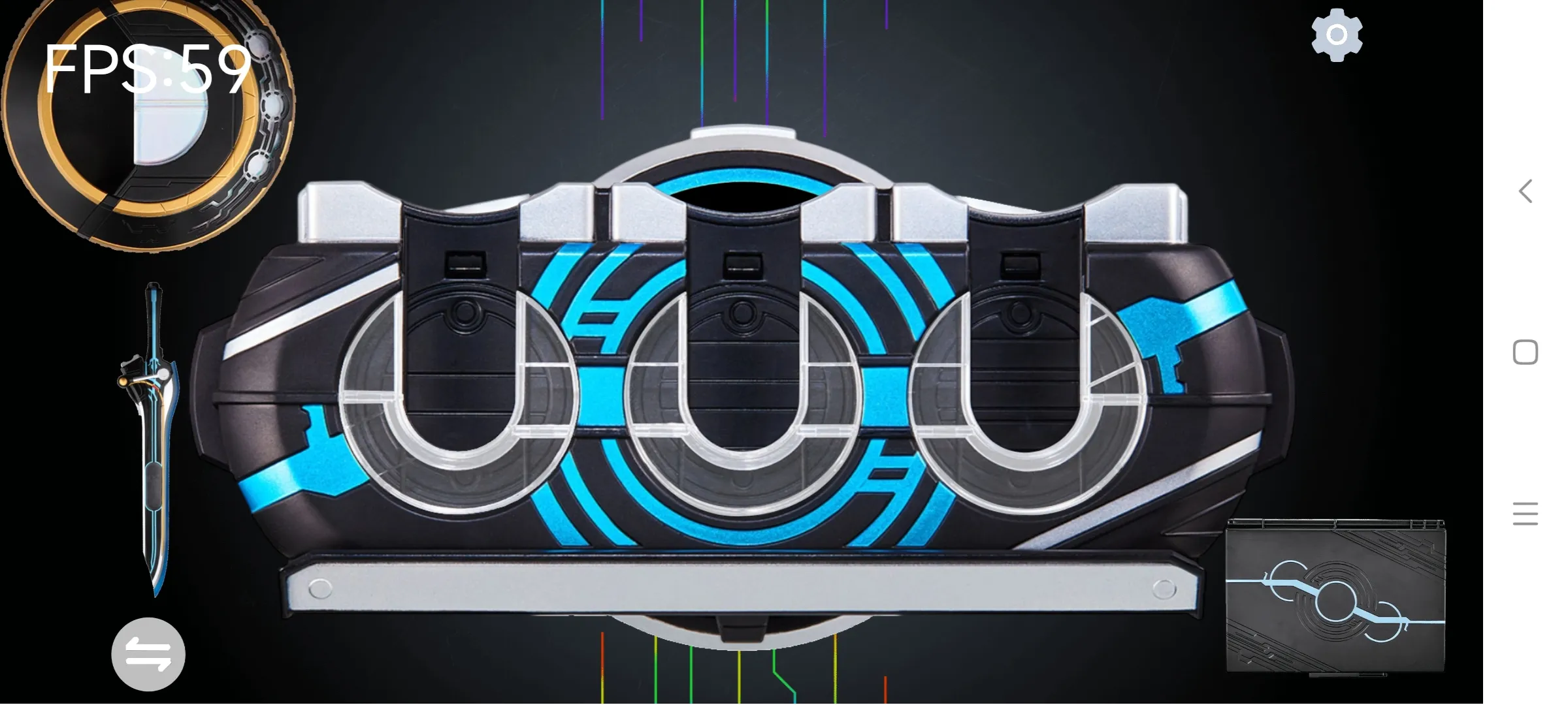 假面騎士歐茲人物變身模擬器截圖