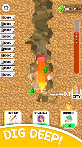 鉛筆挖掘建造城市截圖