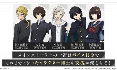 學園文豪StrayDogs截圖