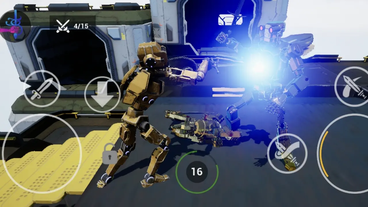 機器人劍術(shù)對決截圖