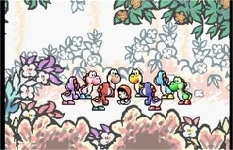 超級馬里奧耀西島截圖