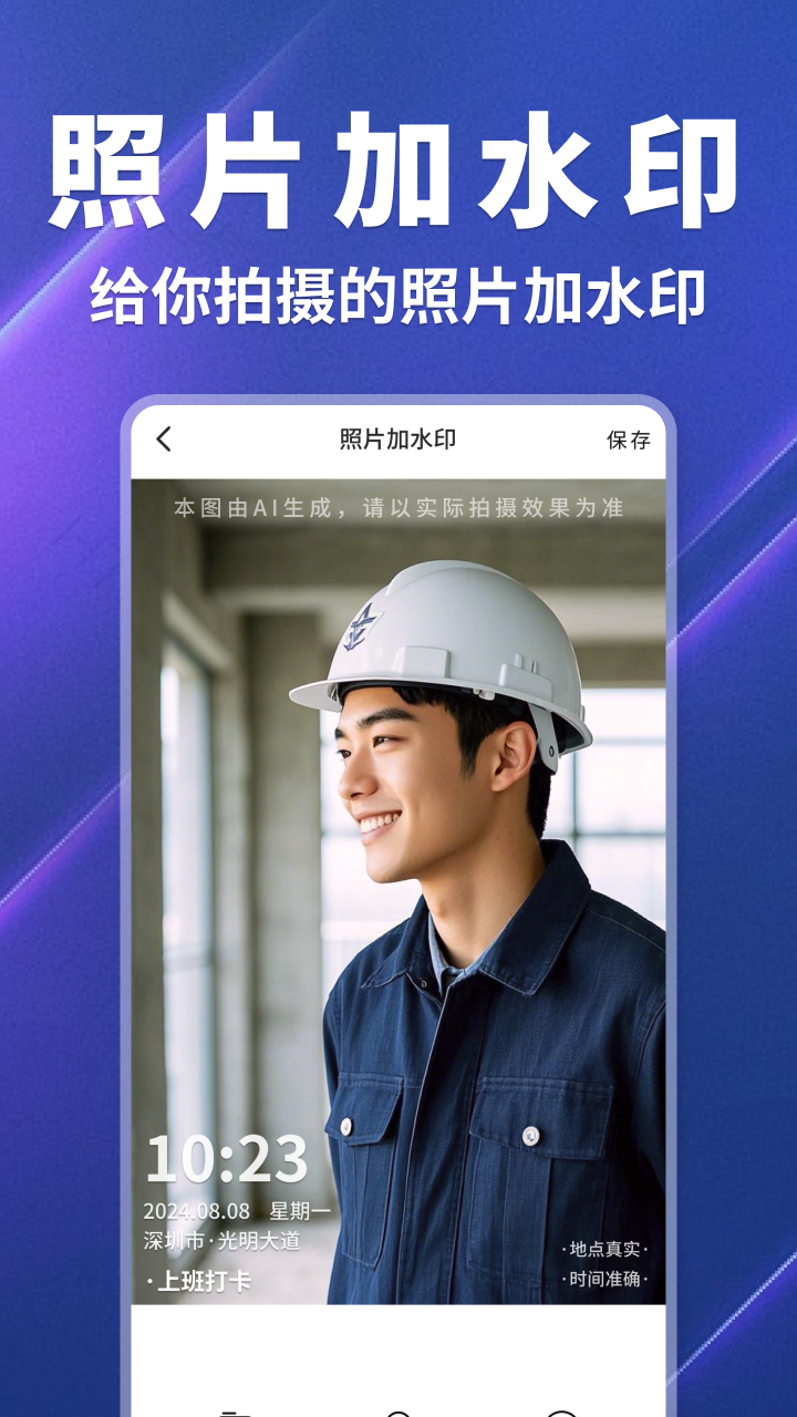 快客水印相機(jī)截圖