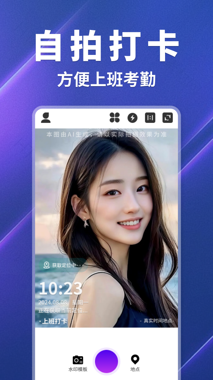 快客水印相機(jī)截圖