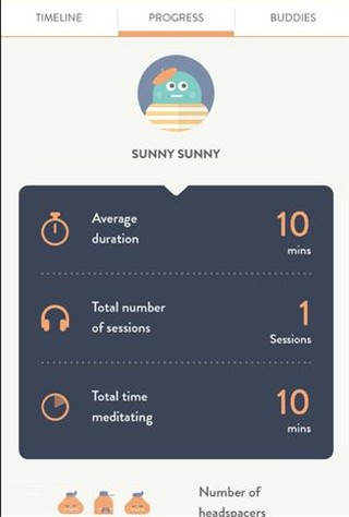 冥想計(jì)時(shí)器截圖