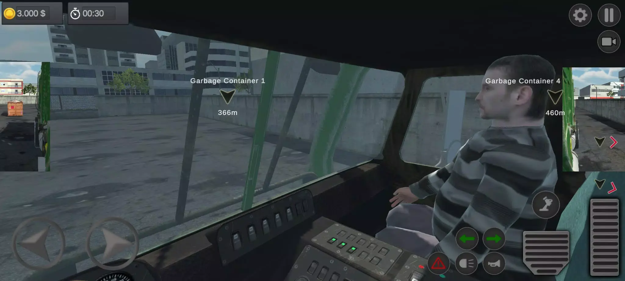 城市垃圾車司機截圖