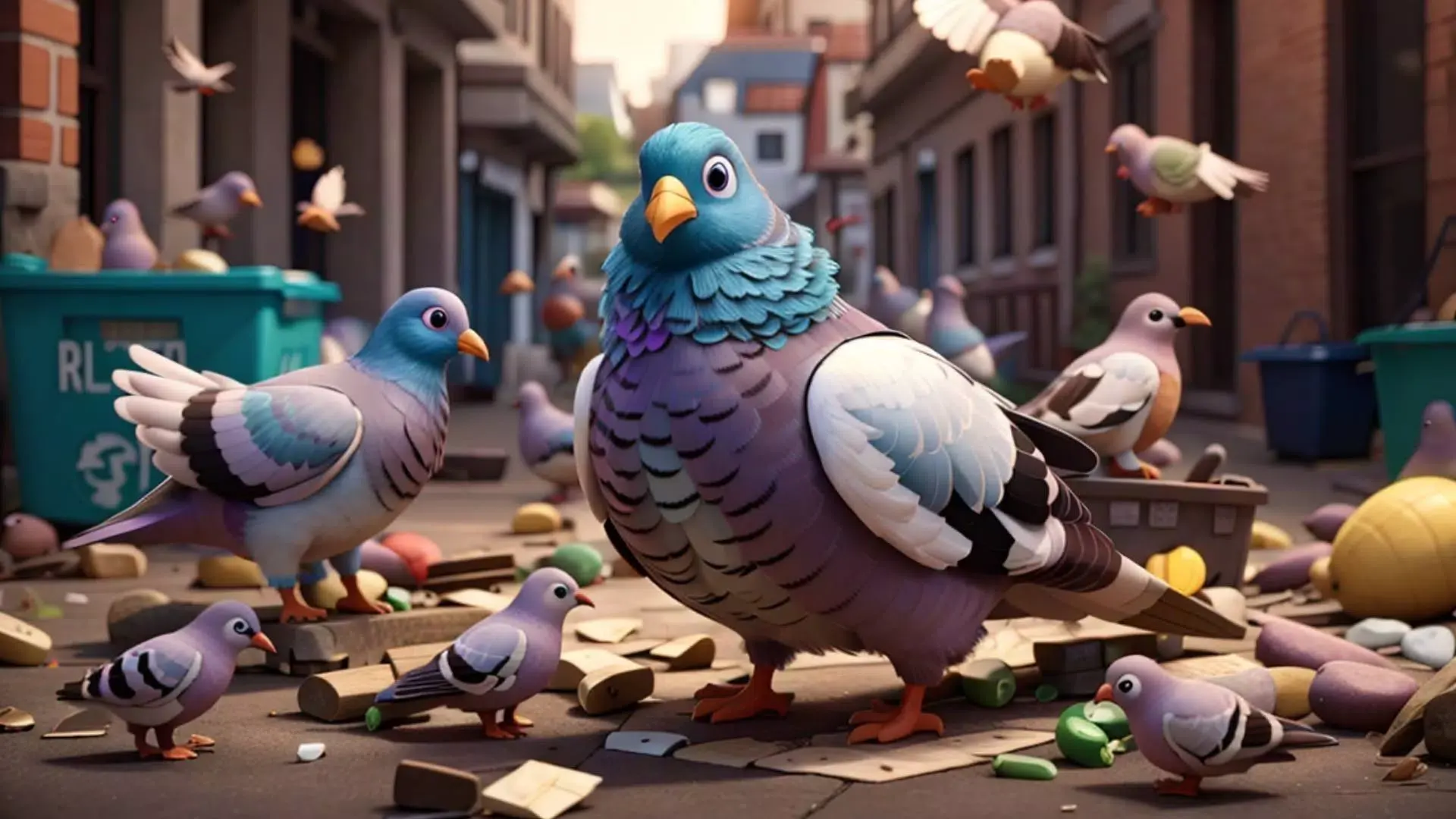 瘋狂的鴿子手機版截圖