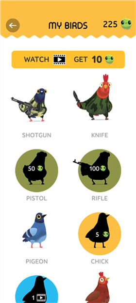 瘋狂的鴿子全皮膚版截圖