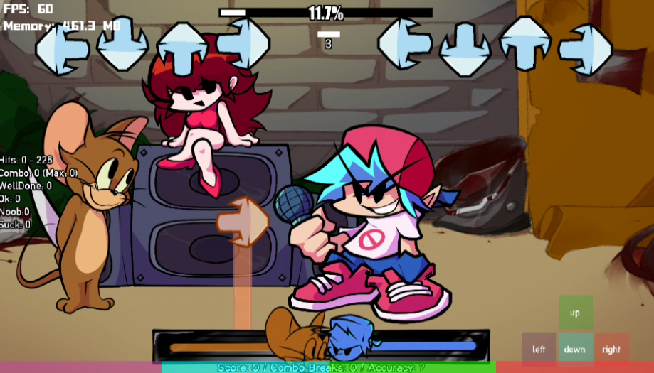 周五夜放克貓和老鼠地窖秀模組截圖