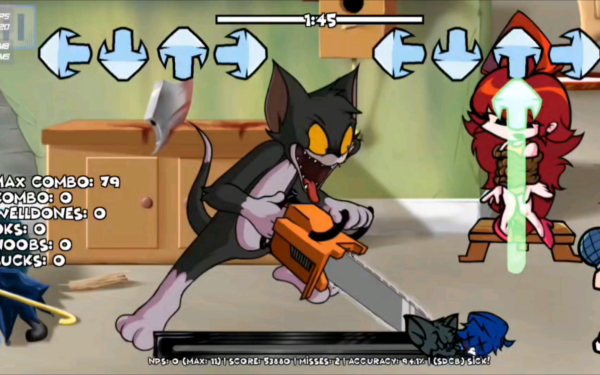 周五夜放克貓和老鼠地窖秀模組截圖