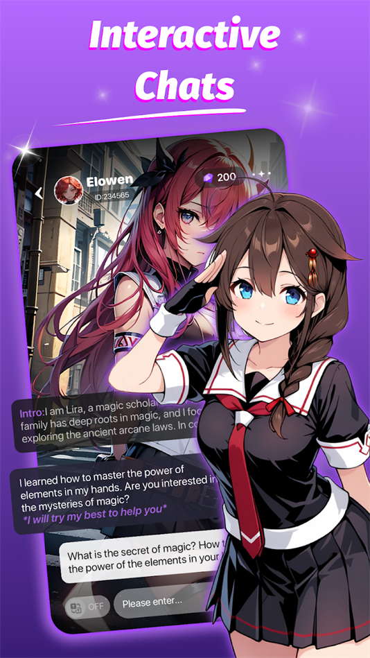 Pink AI聊天軟件截圖