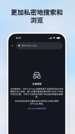必應(yīng)瀏覽器國(guó)際版截圖