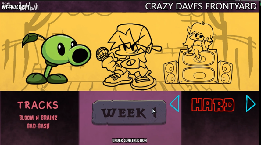 fnf植物大戰(zhàn)僵尸模組截圖