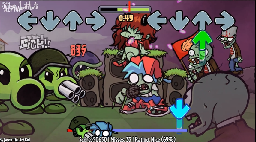 fnf植物大戰(zhàn)僵尸模組截圖