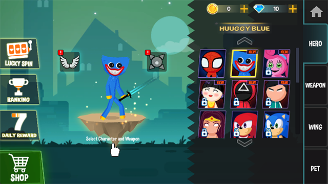 波比vs火柴人截圖