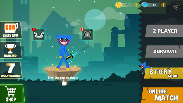 波比vs火柴人截圖