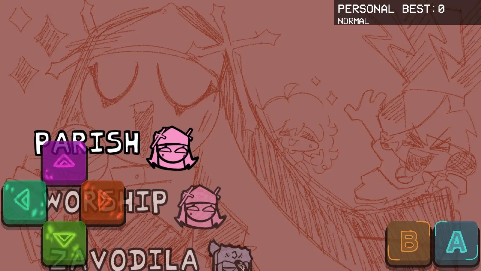 fnf教堂模組截圖