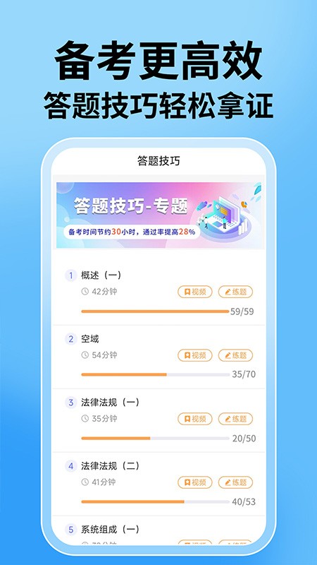 無人機(jī)題庫寶典截圖