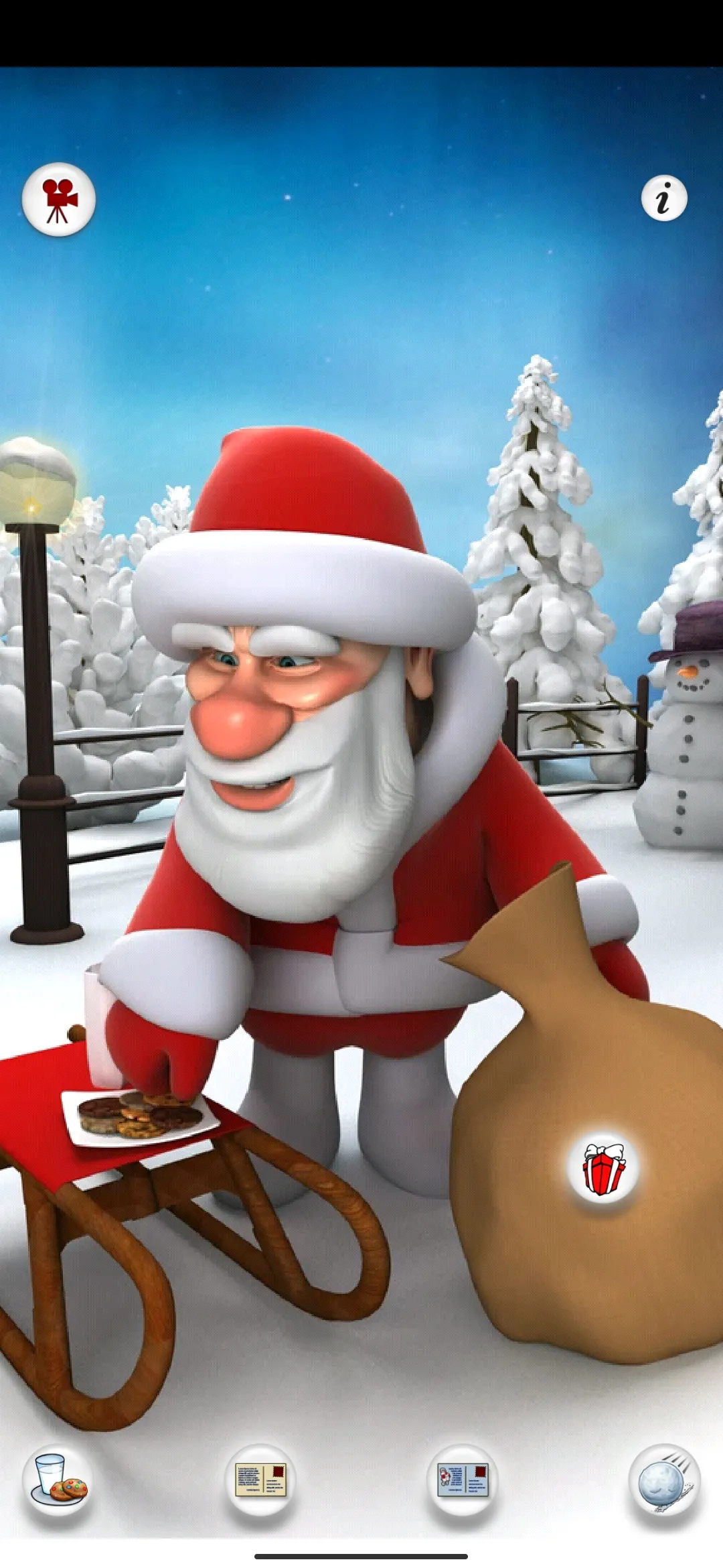 會說話的圣誕老人截圖