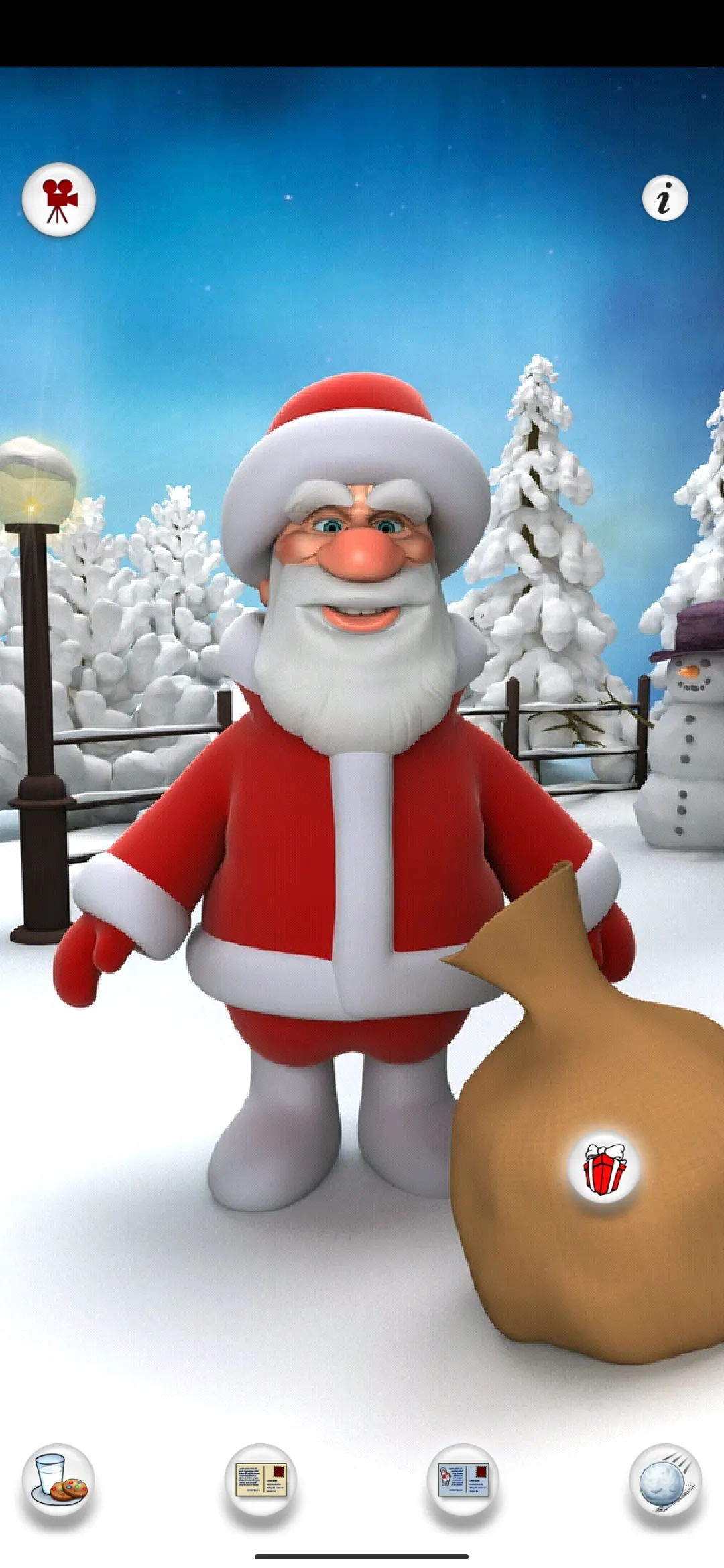 會說話的圣誕老人截圖