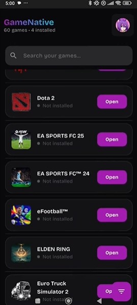 GameNative模擬器截圖