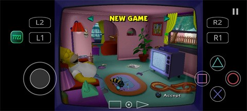 辛普森橫沖直撞截圖