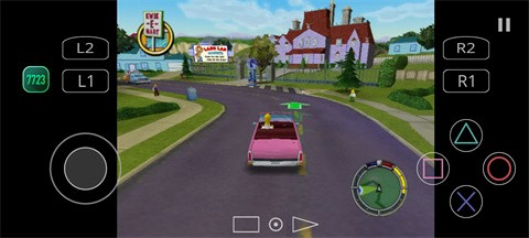 辛普森橫沖直撞截圖