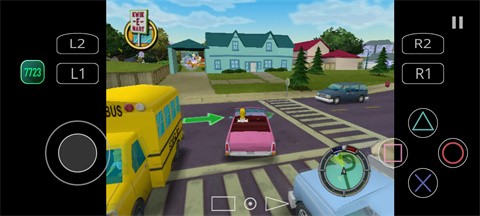 辛普森橫沖直撞截圖