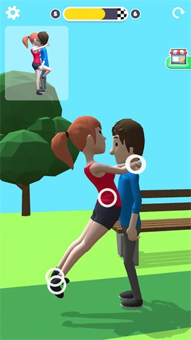 奇怪的姿勢手游截圖