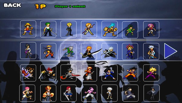 mugen動漫大亂斗手機版截圖