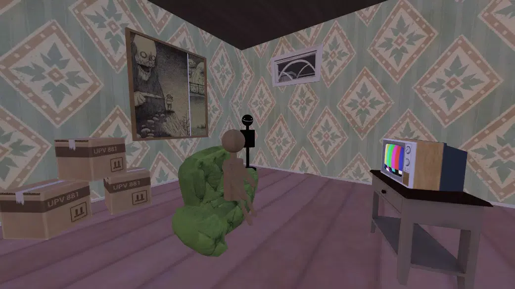 憤怒的鄰居模擬器菜單版本截圖