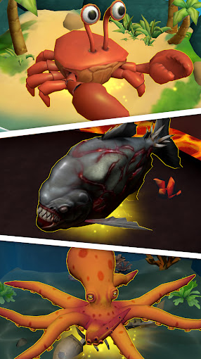 鯊魚(yú)進(jìn)化吞噬與成長(zhǎng)截圖