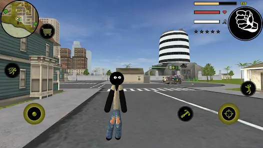 火柴人繩索英雄起源截圖