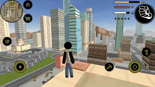 火柴人繩索英雄起源截圖