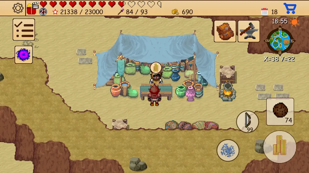 生存RPG5海盜冒險之旅內置菜單版截圖