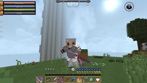 我的世界挖礦與砍殺截圖