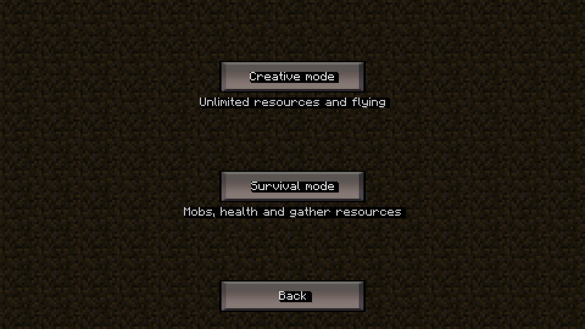 我的世界0.2.1怀旧版截图