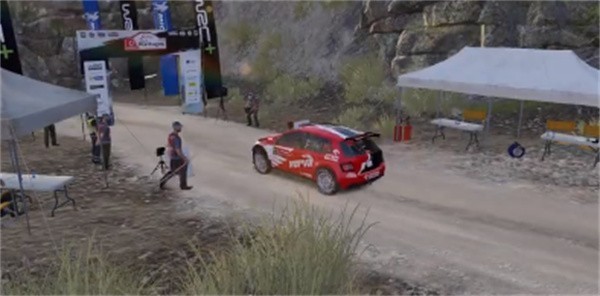 wrc拉力赛截图