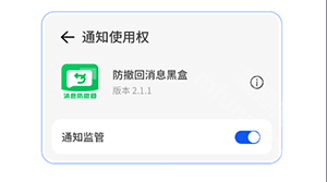 防撤回消息黑盒截图