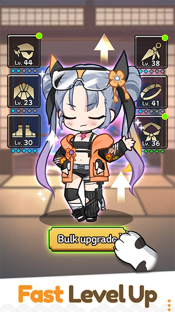 忍者喵喵保卫村庄截图