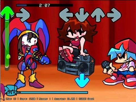 fnf神奇数字马戏团截图