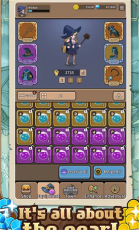 邪恶女巫塔防手机版截图