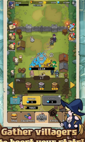 邪恶女巫塔防手机版截图