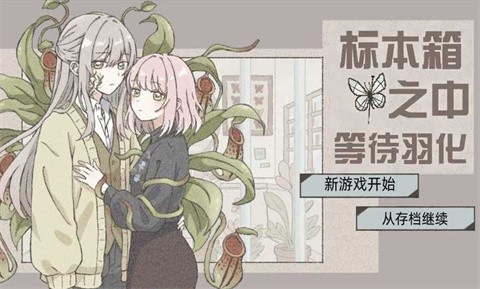 在标本箱中等待羽化截图