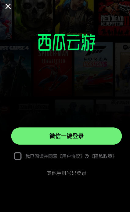 西瓜云游戏平台截图