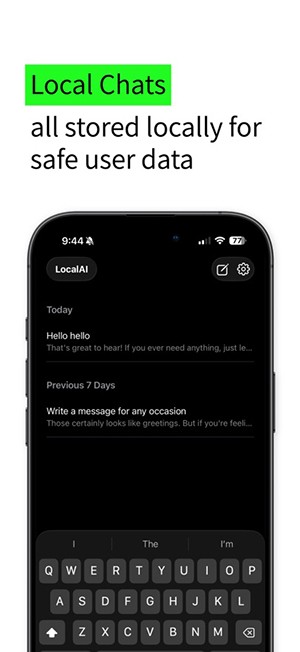 Local AI截图