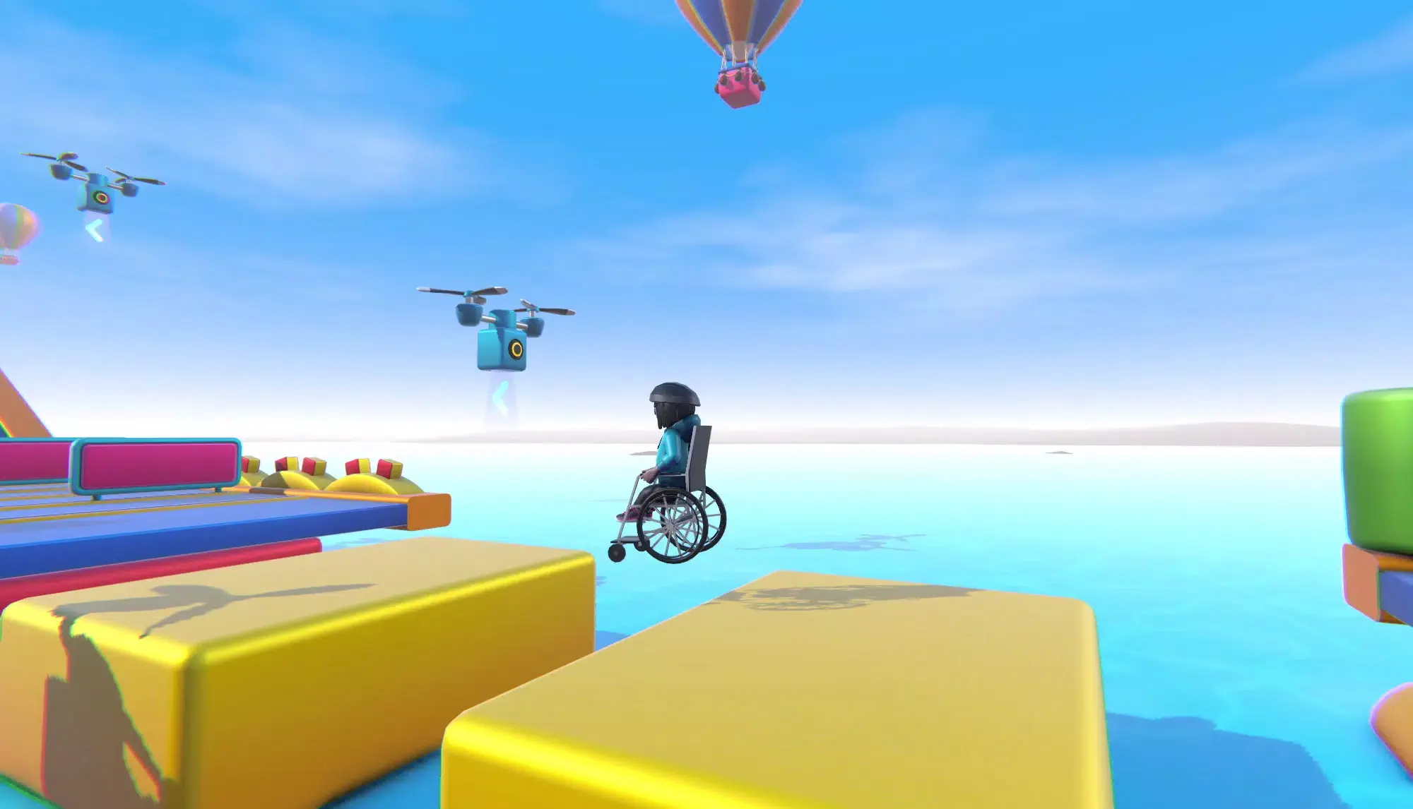 轮椅向前冲截图