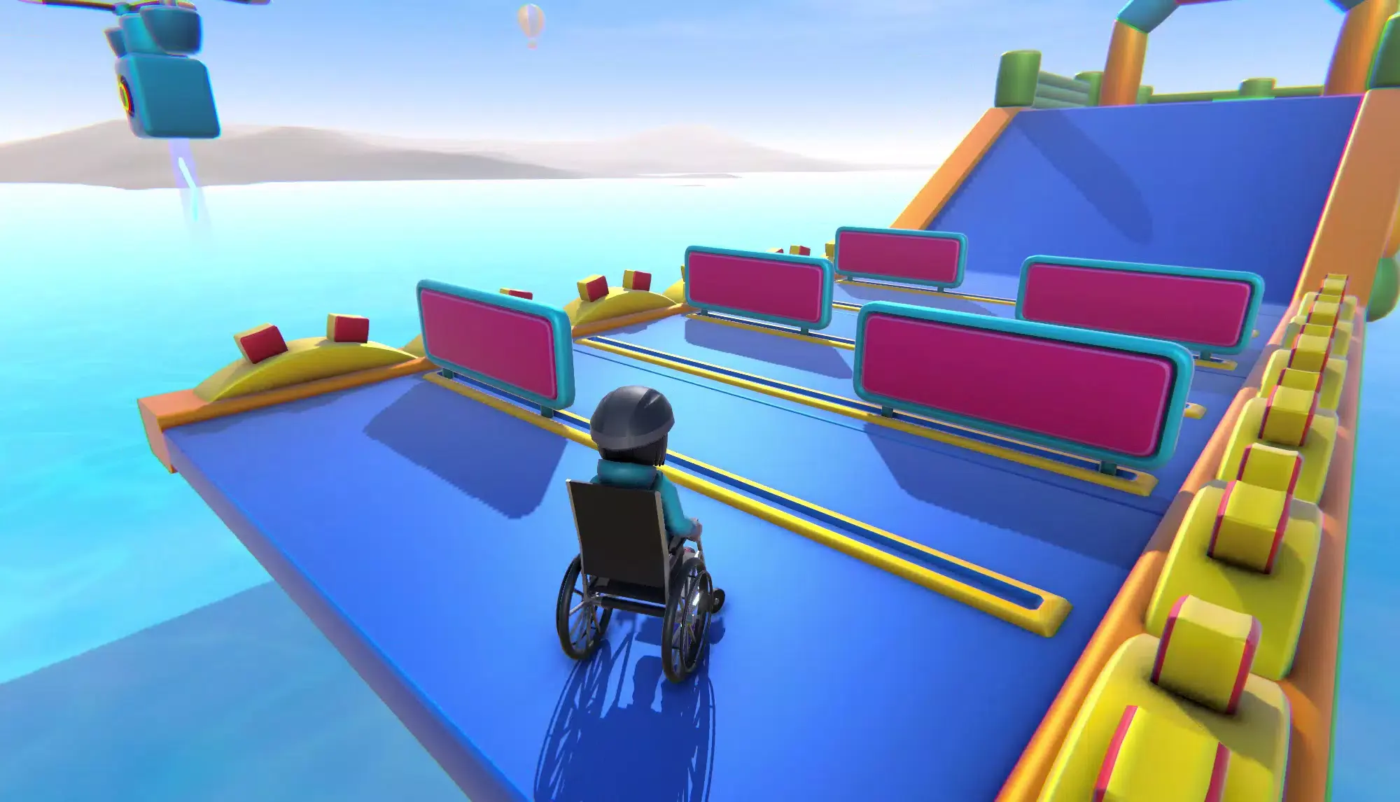 轮椅向前冲截图