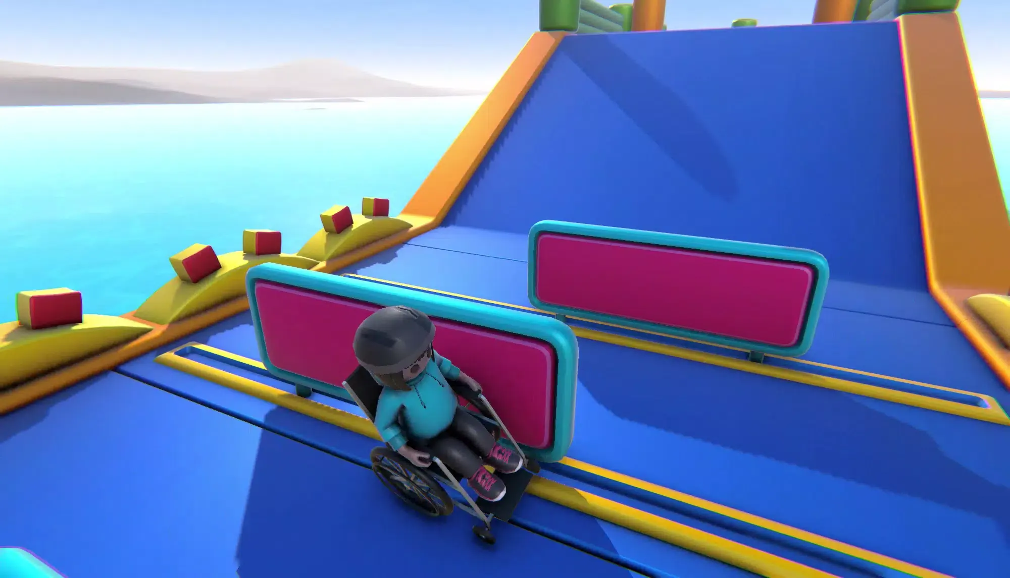 轮椅向前冲截图