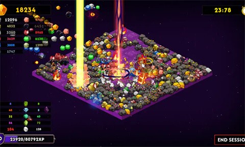 持续挖掘世界截图